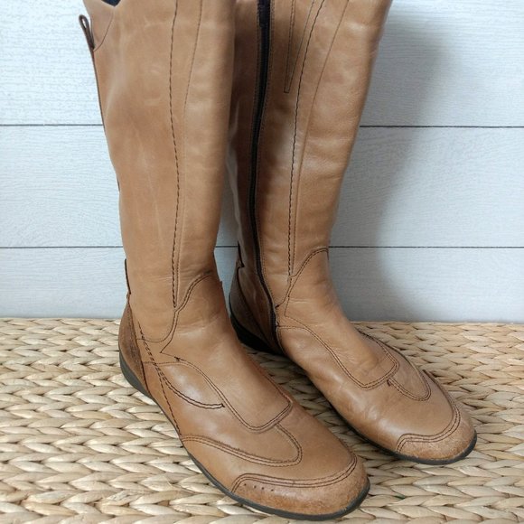 Nome Footwear Tan Leather Boots 7/37 - Picture 2 of 6